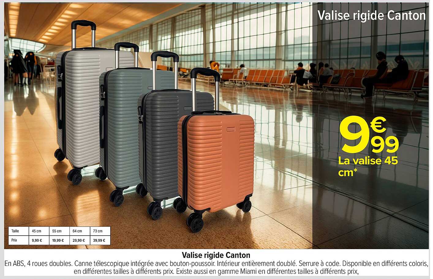Valise rigide Canton