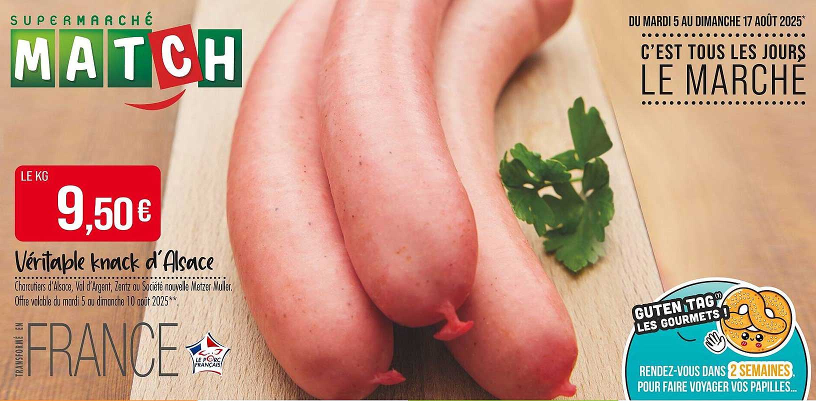 Véritable knack d’Alsace