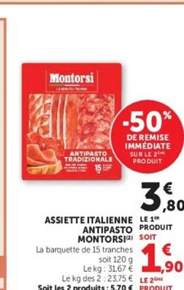-50% DE REMISE IMMÉDIATE SUR LE 2ÈME PRODUIT