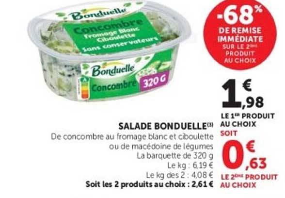 -68% DE REMISE IMMÉDIATE SUR LE 2E PRODUIT AU CHOIX
