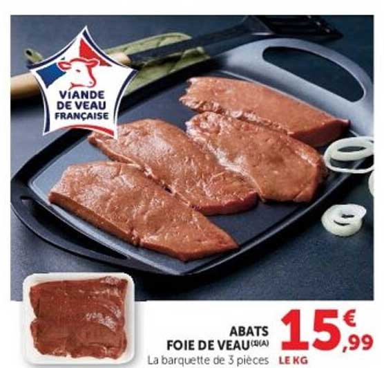 ABATS FOIE DE VEAU
