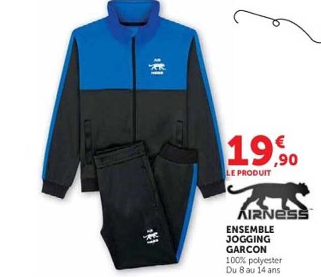 AIRNESS ENSEMBLE JOGGING GARCON