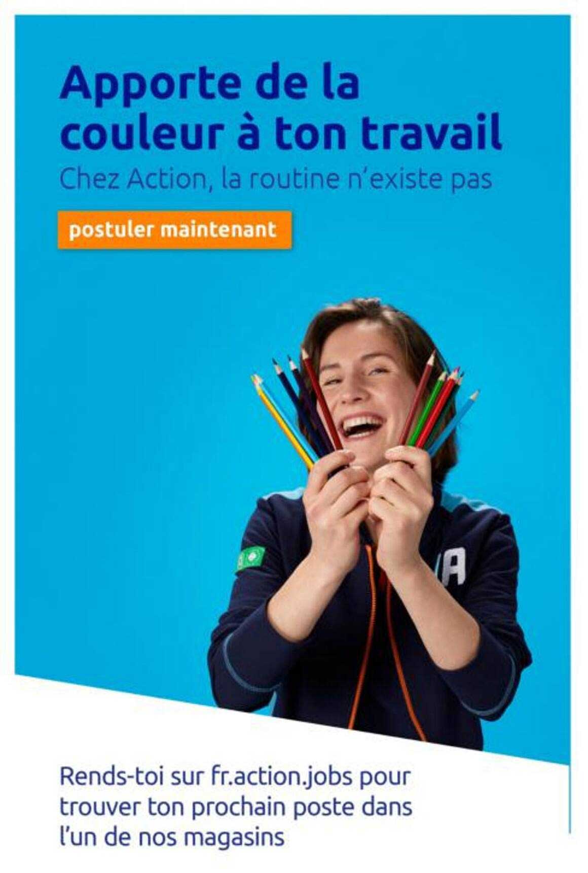 Apporte de la couleur à ton travail