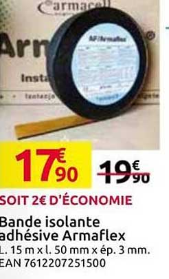 Bande isolante adhésive Armaflex
