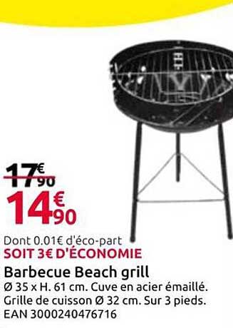 Barbecue Beach grill
