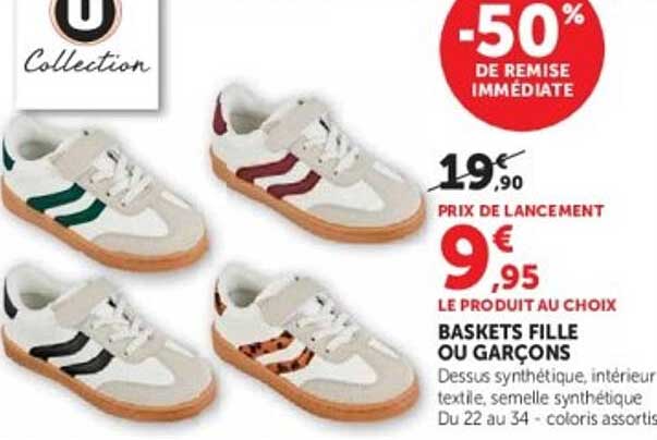 BASKETS FILLE OU GARÇONS