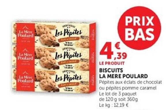 BISCUITS LA MERE POULARD