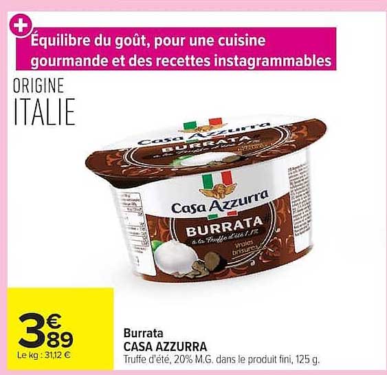 Burrata CASA AZZURRA