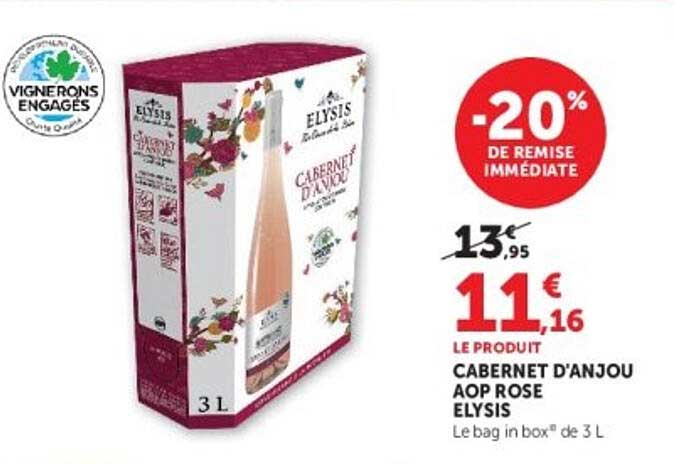 CABERNET D'ANJOU AOP ROSE ELYSIS