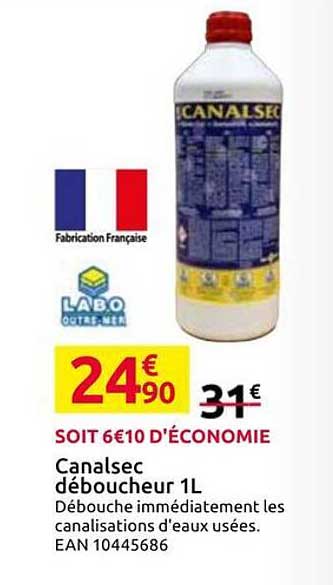 Canalsec déboucheur 1L