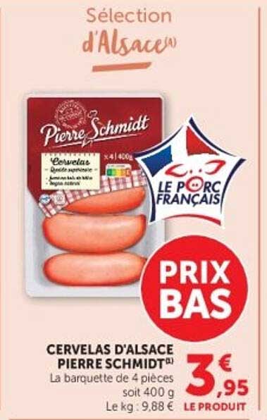 CERVELAS D’ALSACE PIERRE SCHMIDT