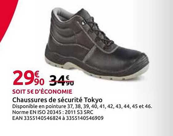 Chaussures de sécurité Tokyo