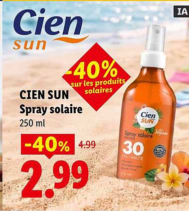 CIEN SUN Spray solaire 250 ml