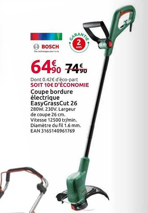 Coupe bordure électrique EasyGrassCut 26