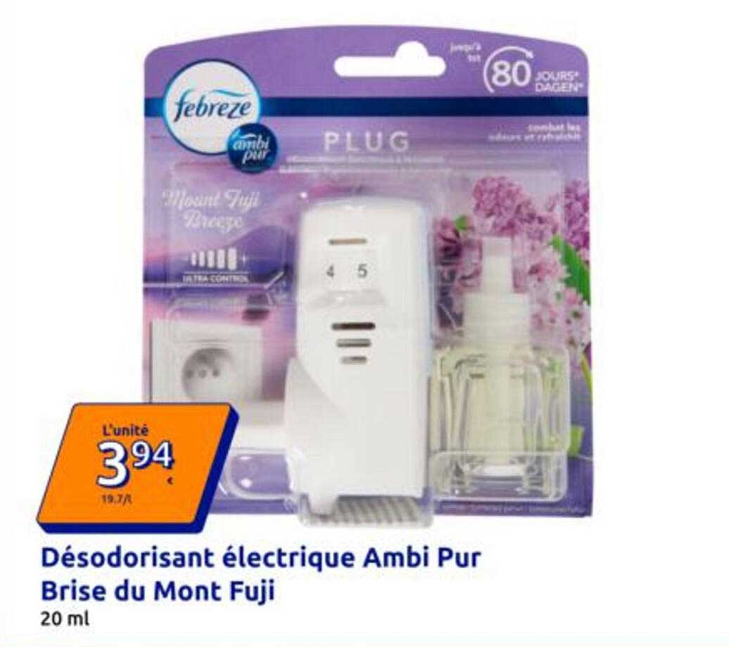 Désodorisant électrique Ambi Pur Brise du Mont Fuji