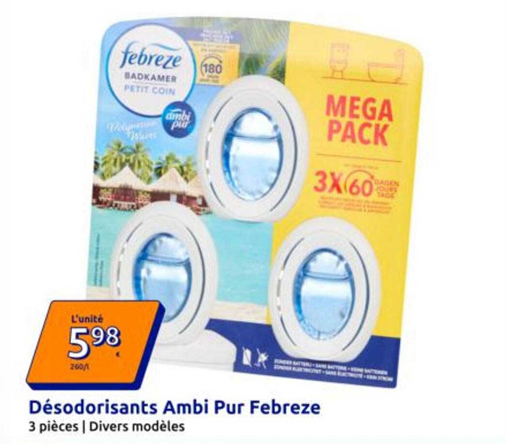 Désodorisants Ambi Pur Febreze