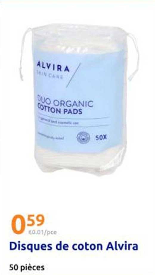 Disques de coton Alvira