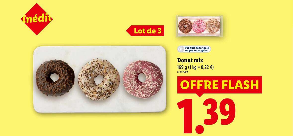 Donut mix
