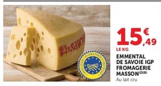 EMMENTAL DE SAVOIE IGP FROMAGERIE MASSON(2)(B)