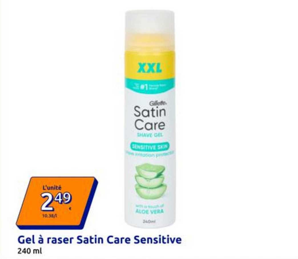 Gel à raser Satin Care Sensitive