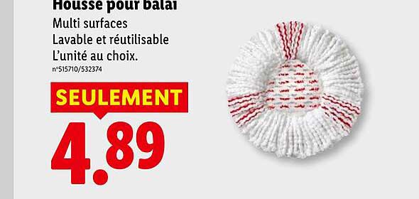 Housse pour balai
