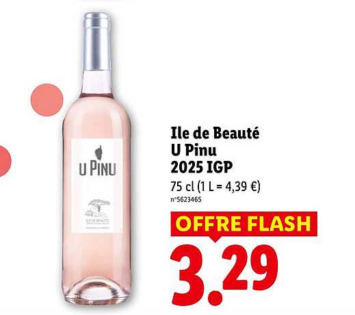 Île de Beauté U Pinu 2025 IGP