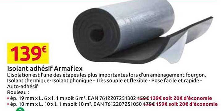 Isolant adhésif Armaflex