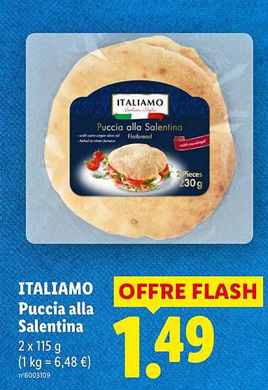 ITALIAMO Puccia alla Salentina