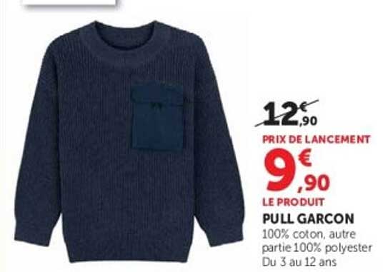 LE PRODUIT PULL GARCON