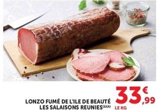 LONZO FUMÉ DE L'ILE DE BEAUTE LES SALAISONS REUNIES