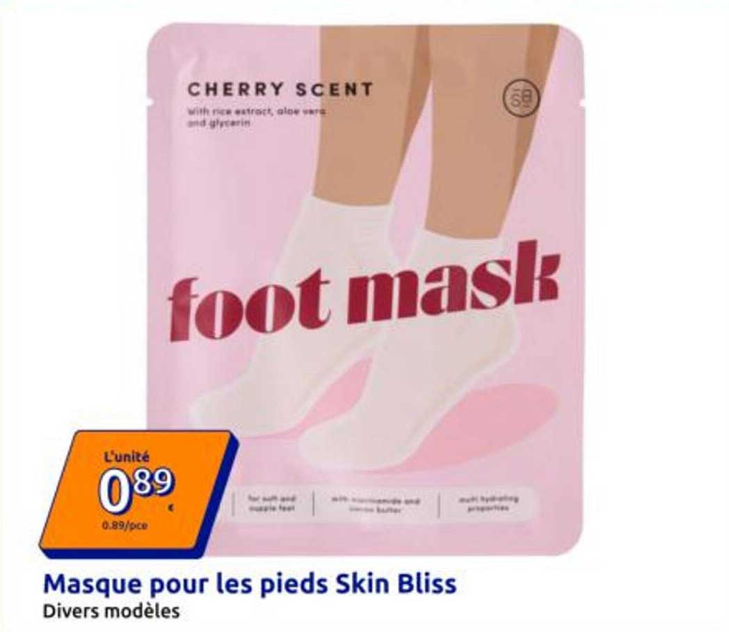 Masque pour les pieds Skin Bliss