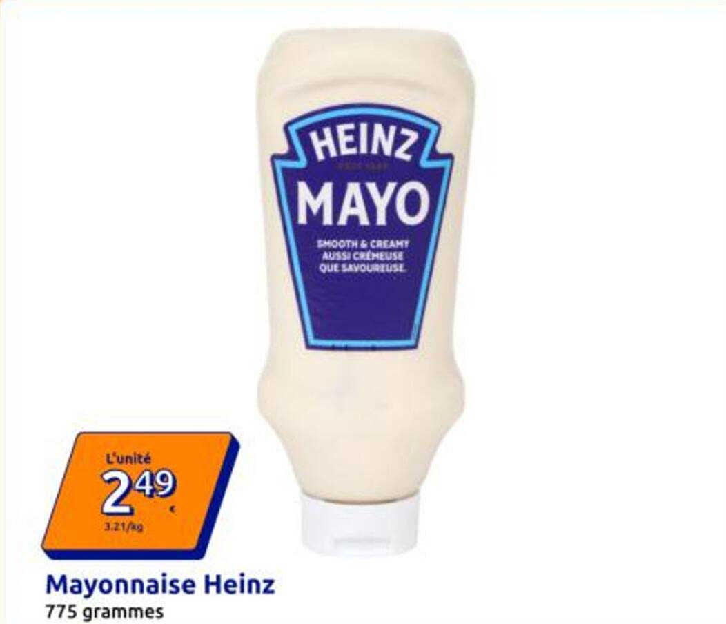 Mayonnaise Heinz 775 grammes
