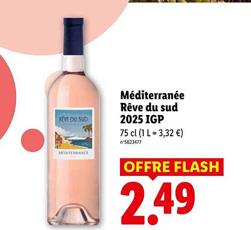 Méditerranée Rêve du sud 2025 IGP