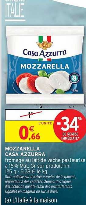MOZZARELLA CASA AZZURRA