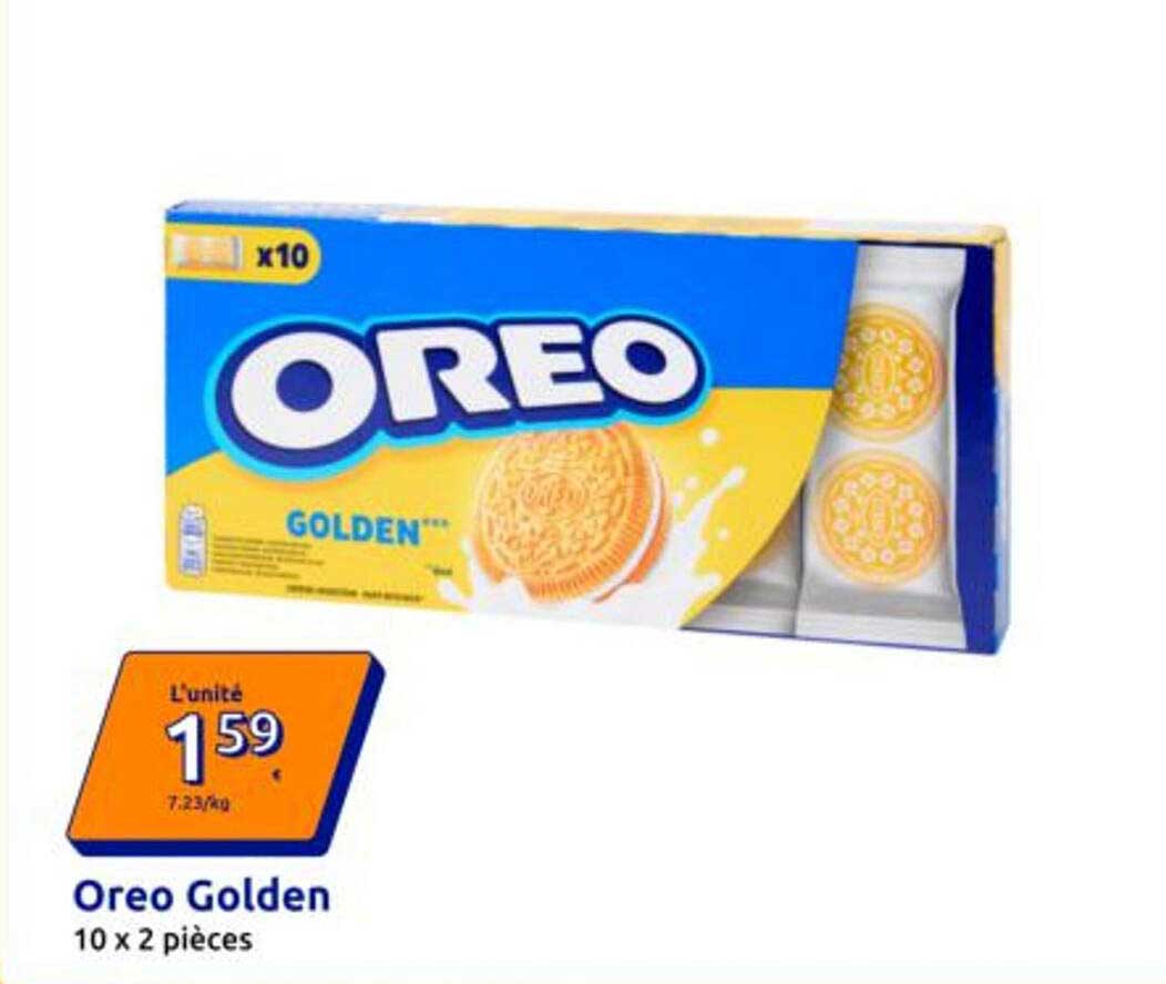 Oreo Golden 10 x 2 pièces