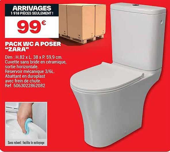 PACK WC A POSER “ZARA”