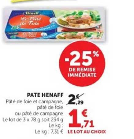 PÂTE HENAFF