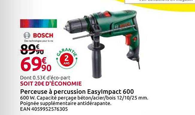 Perceuse à percussion EasyImpact 600