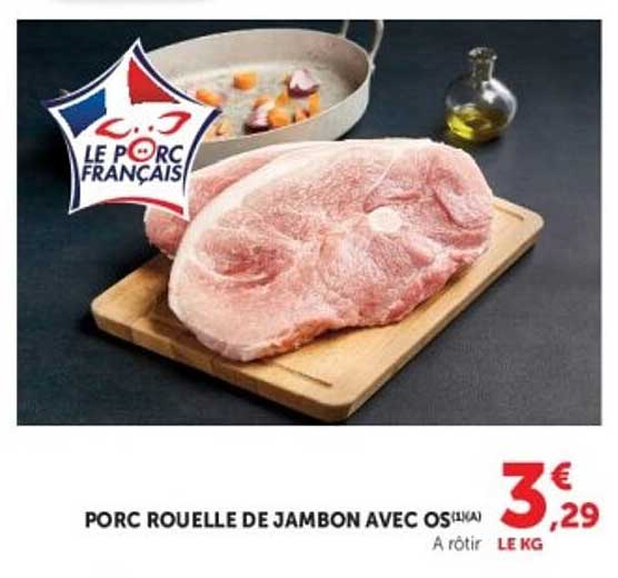 PORC ROUELLE DE JAMBON AVEC OS