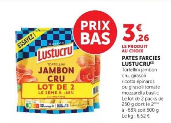 PRIX BAS