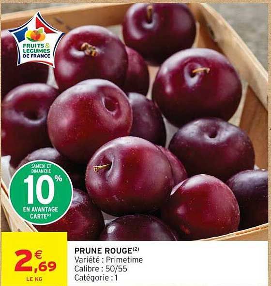 PRUNE ROUGE(2)