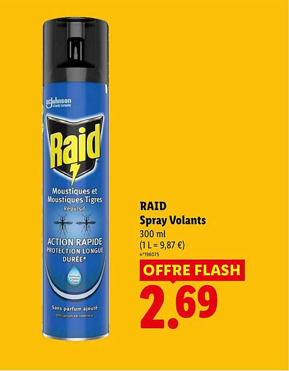 RAID Spray Volants