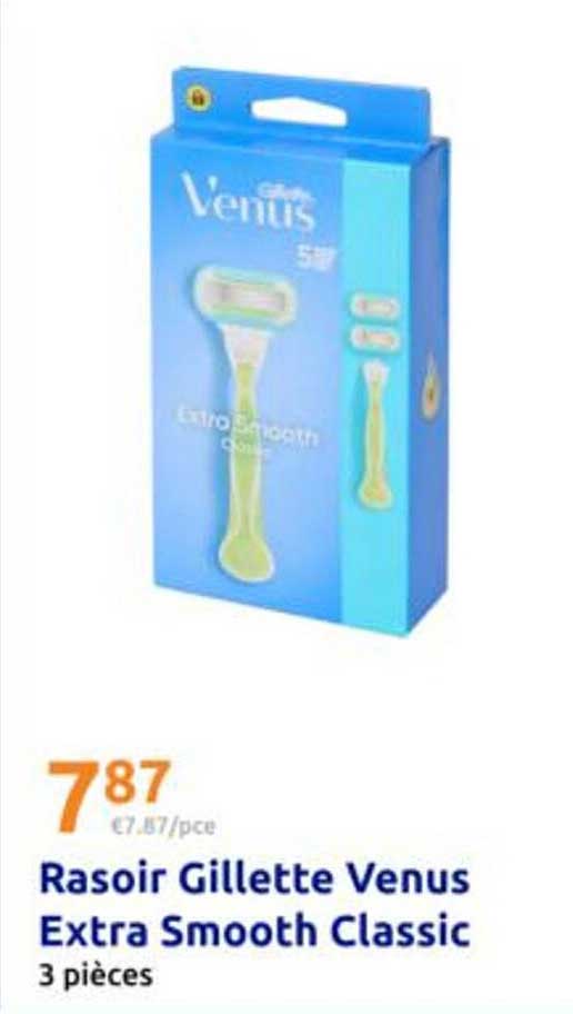 Rasoir Gillette Venus Extra Smooth Classic 3 pièces