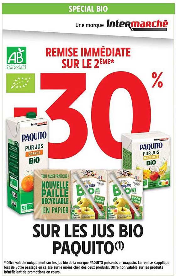 REMISE IMMÉDIATE SUR LE 2ÈME*