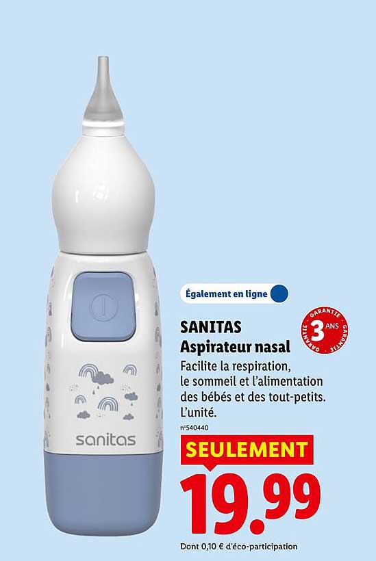 SANITAS Aspirateur nasal