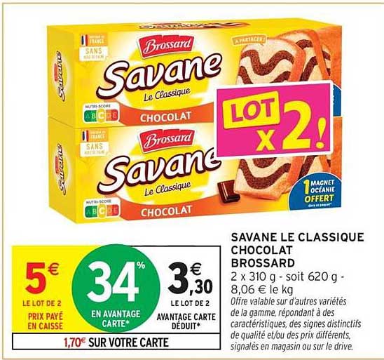SAVANE LE CLASSIQUE CHOCOLAT BROSSARD