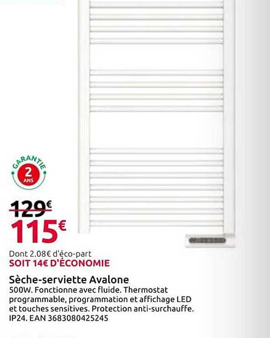 Sèche-serviette Avalone