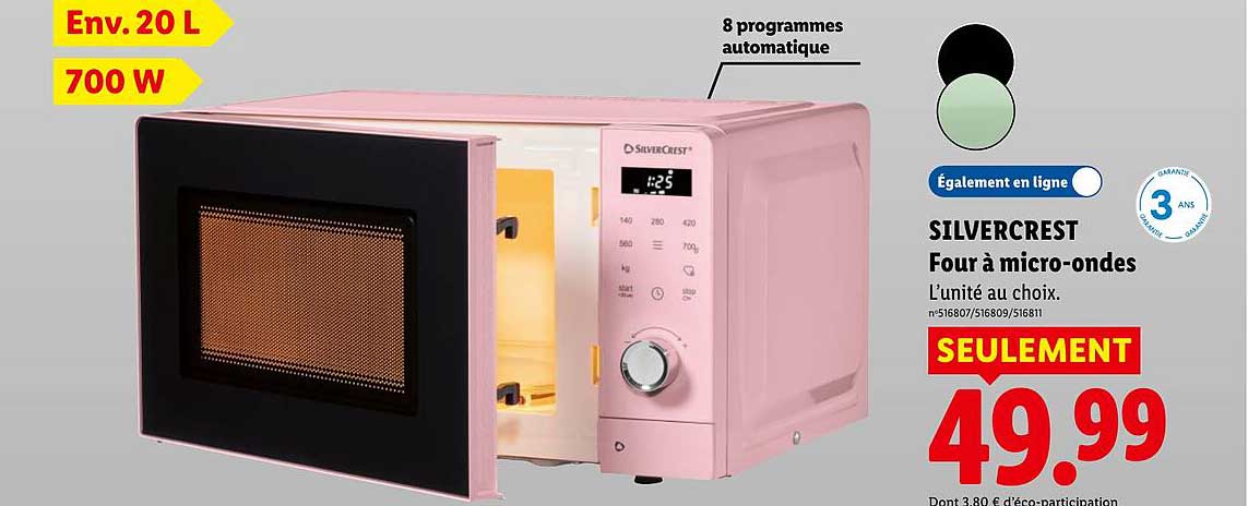 SILVERCREST Four à micro-ondes