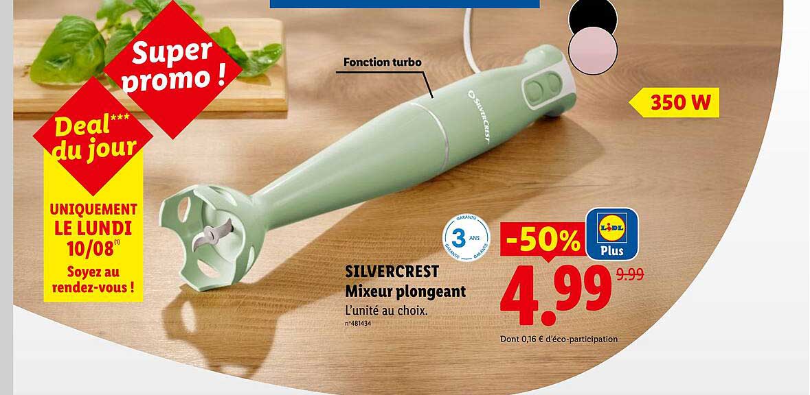 SILVERCREST Mixeur plongeant