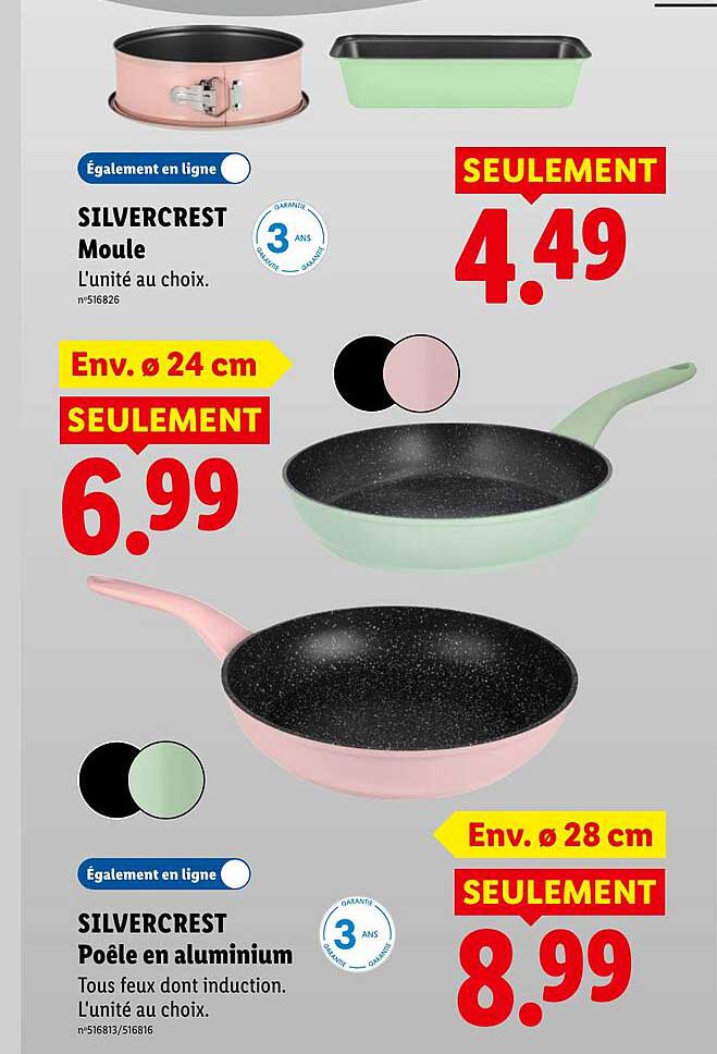 SILVERCREST Moule L’unité au choix.